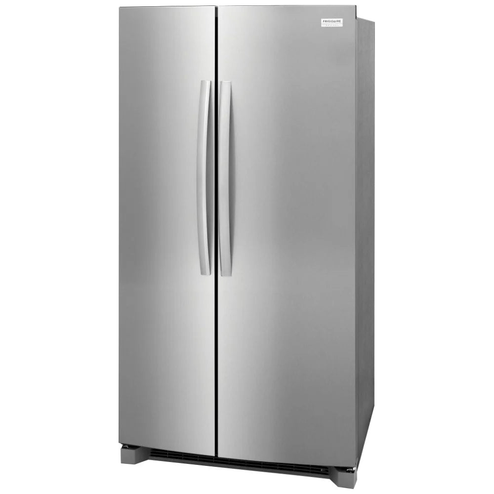 Frigidaire - 36 Inch 26 cu. ft Side by Side Refrigerator in Stainless - GRSN2620AF