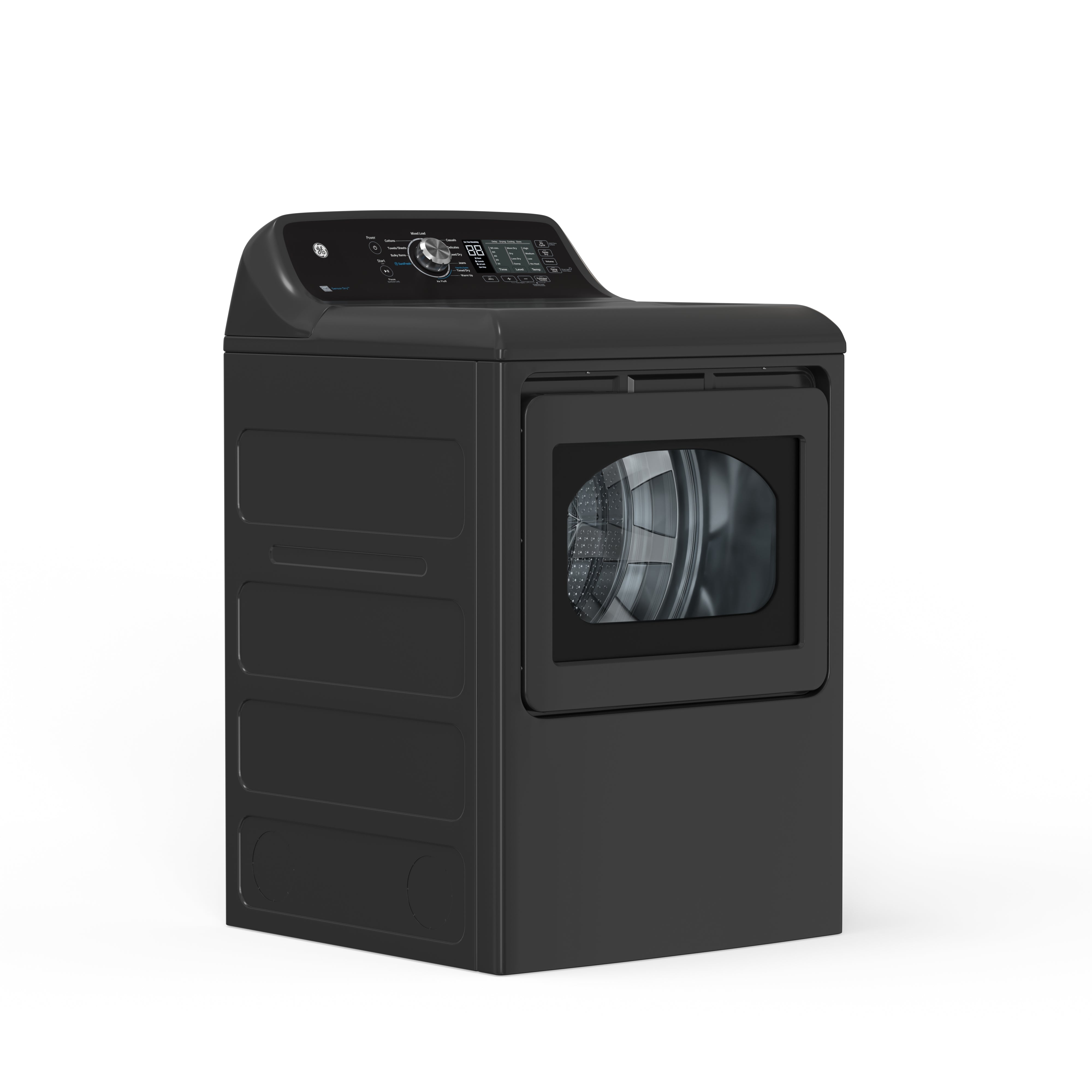 GE - 7.4 cu. Ft Vented Electric Dryer in Grey - GTD68EBMRDG
