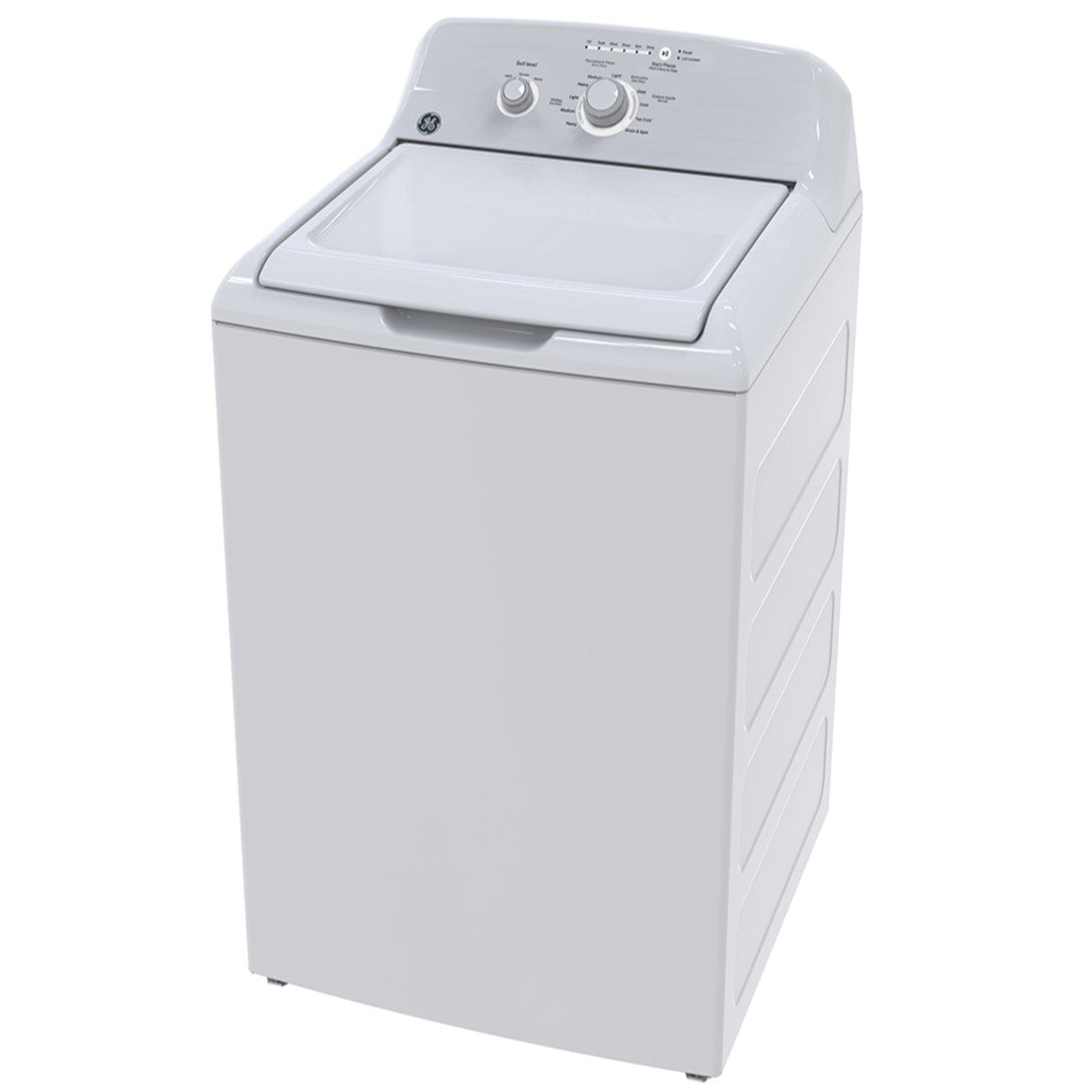 GE - 4.4 cu. Ft Top Load Washer in White - GTW302BMPWW