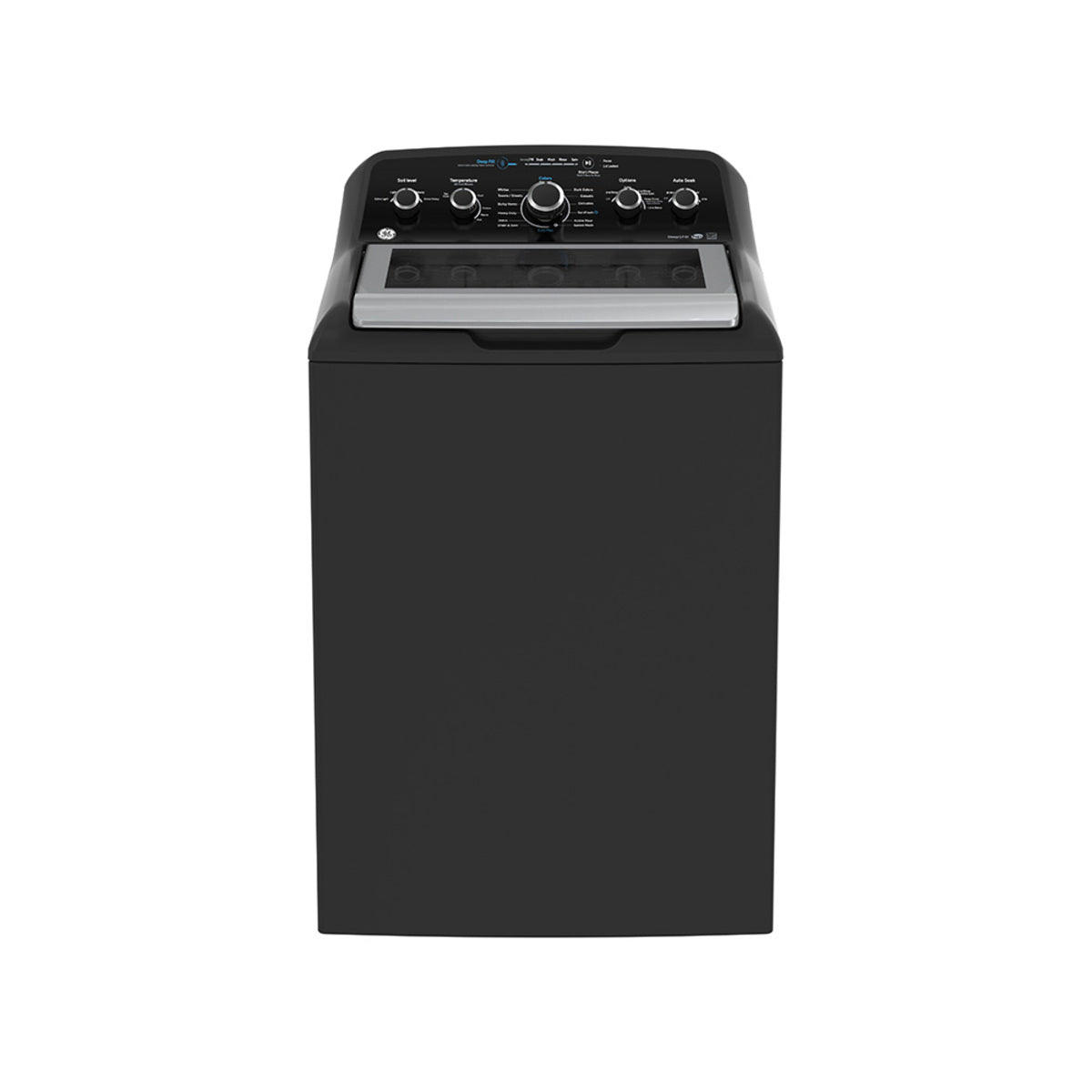 GE - 4,9 cu. Ft Top Load Washer in Grey - GTW491BMRDG