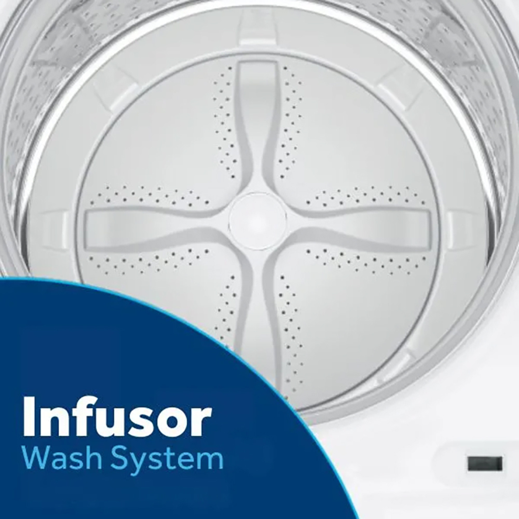GE - 5,2 cu. Ft Top Load Washer in Grey - GTW681BMRDG