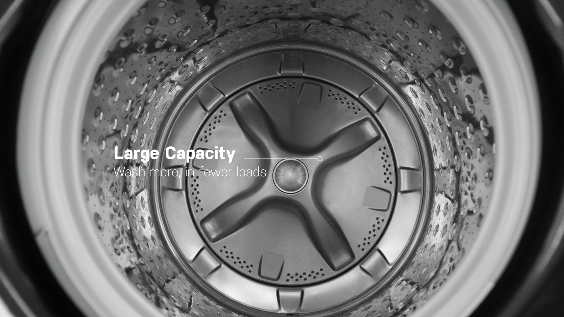 GE - 5.3 cu. Ft Top Load Washer in Grey - GTW690BMTDG