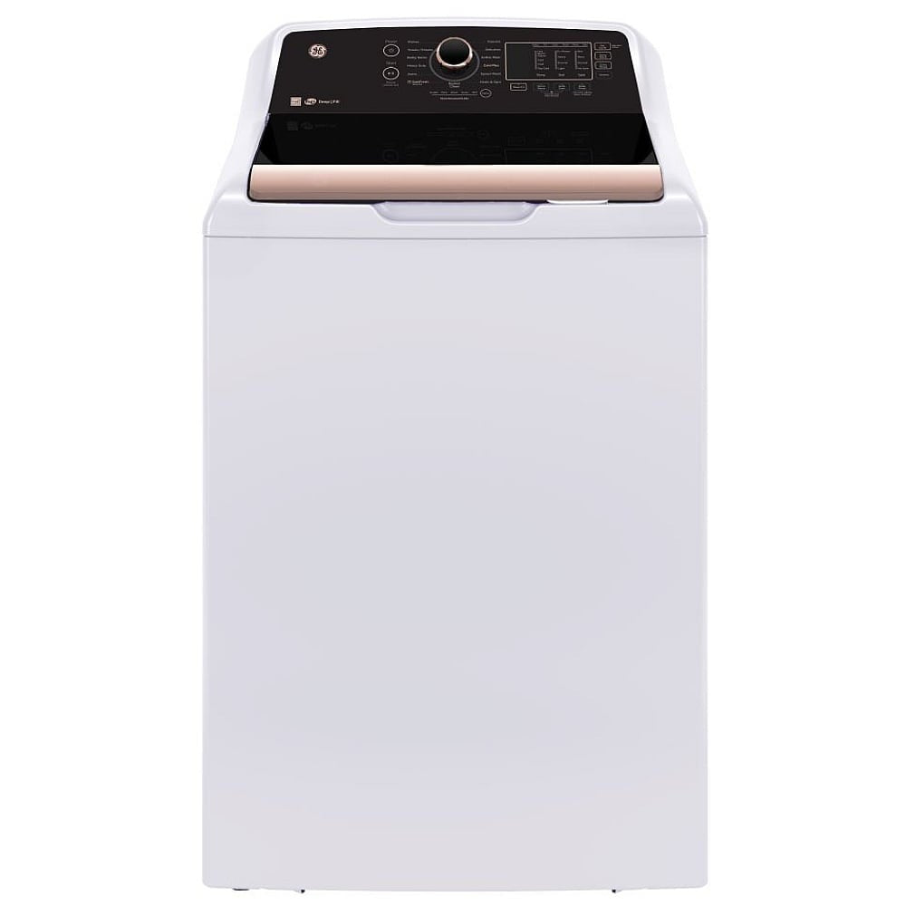 GE - 5.3 cu. Ft Top Load Washer in White - GTW690BMYWR