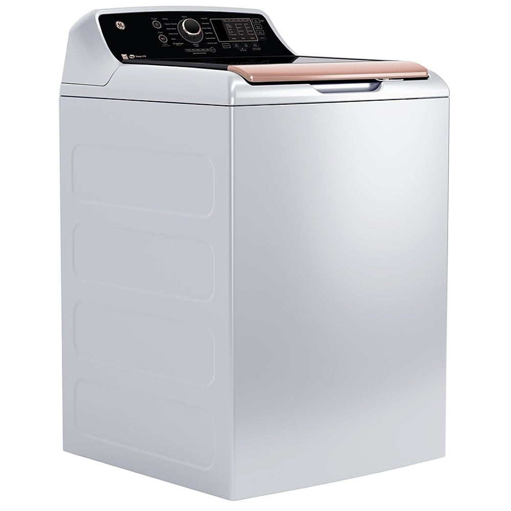 GE - 5.3 cu. Ft Top Load Washer in White - GTW690BMYWR