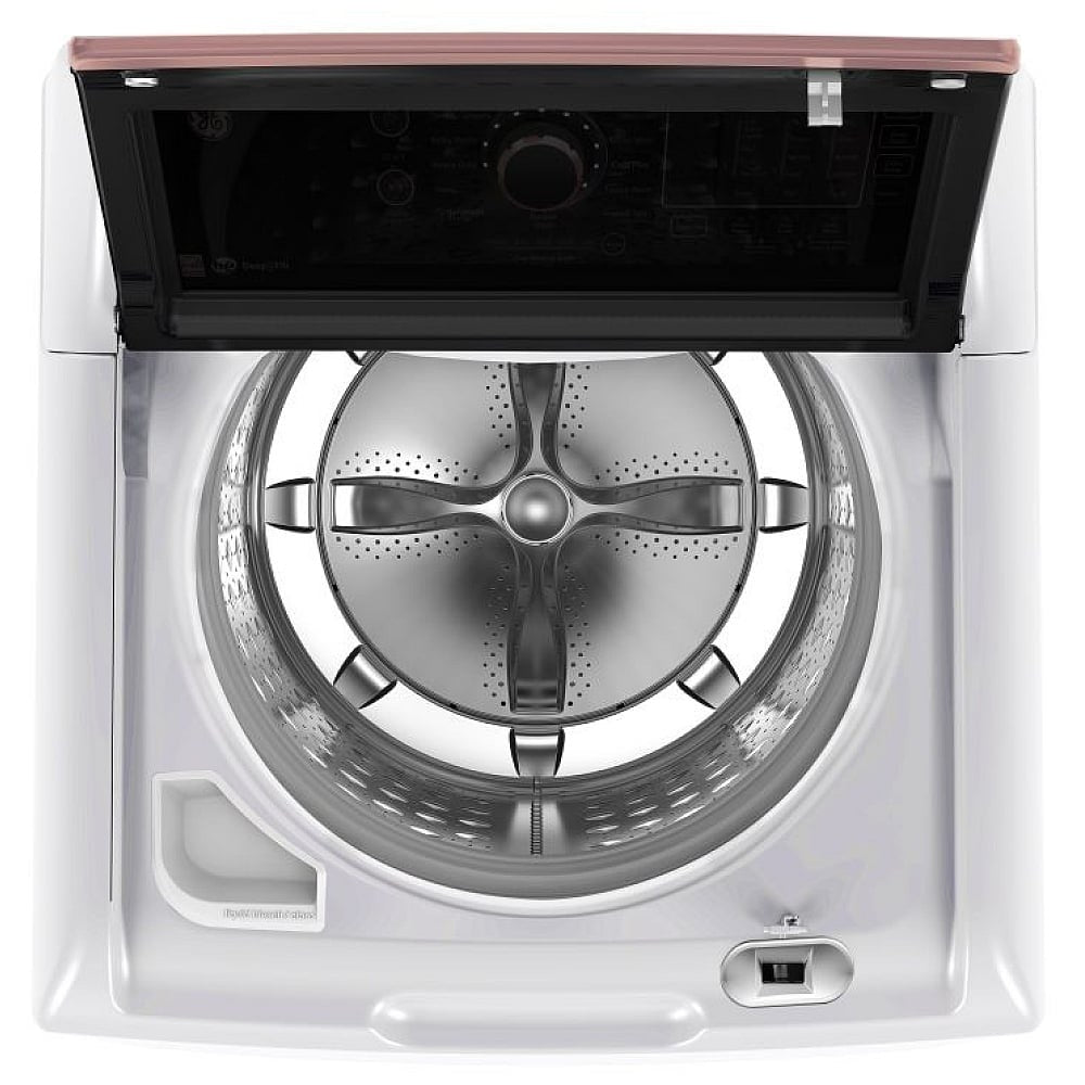 GE - 5.3 cu. Ft Top Load Washer in White - GTW690BMYWR