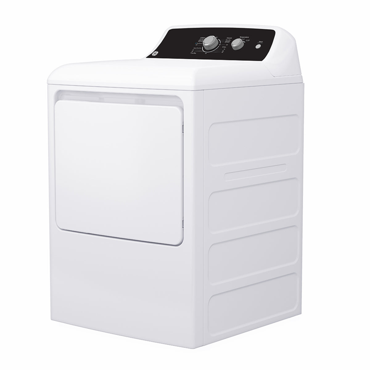 GE - 6.2 cu. Ft Vented Electric Dryer in White - GTX34EBMRWS