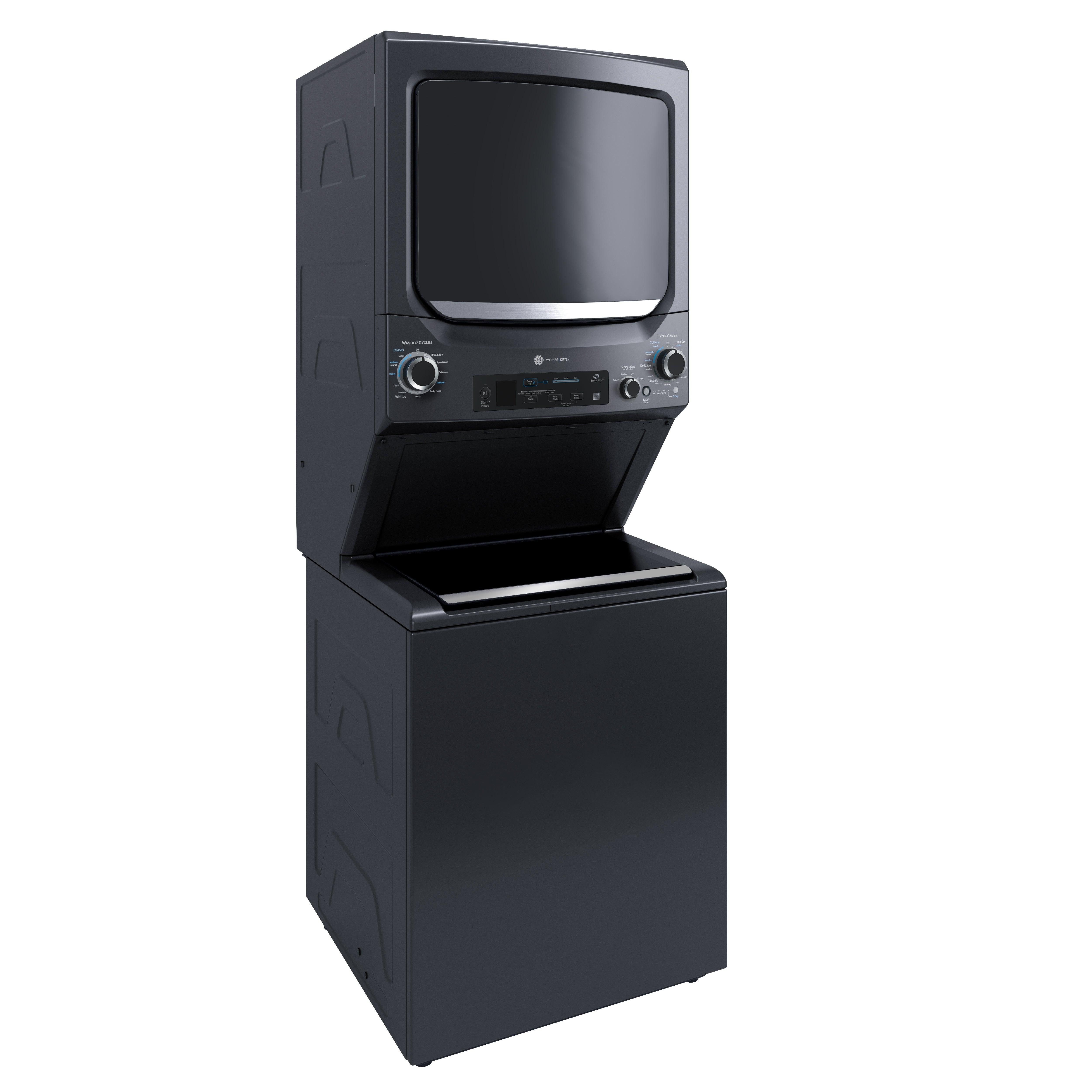 GE - 5.9 cu. Ft Electric Dryer in Grey - GUD57EEMTDG