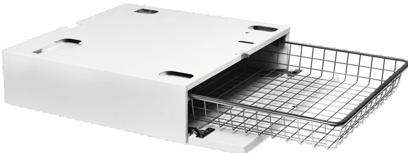 Asko - Pull-out Laundry Basket Washer & Dryer Accessories in Stainless - HB1153W