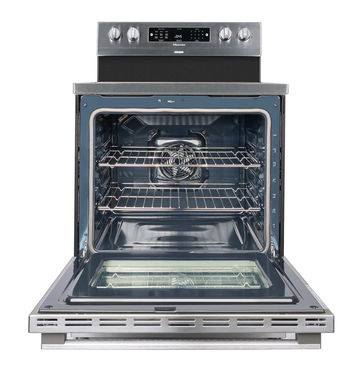 Hisense - 5.8 cu. ft Electric Range in Stainless - HBE3501CPS