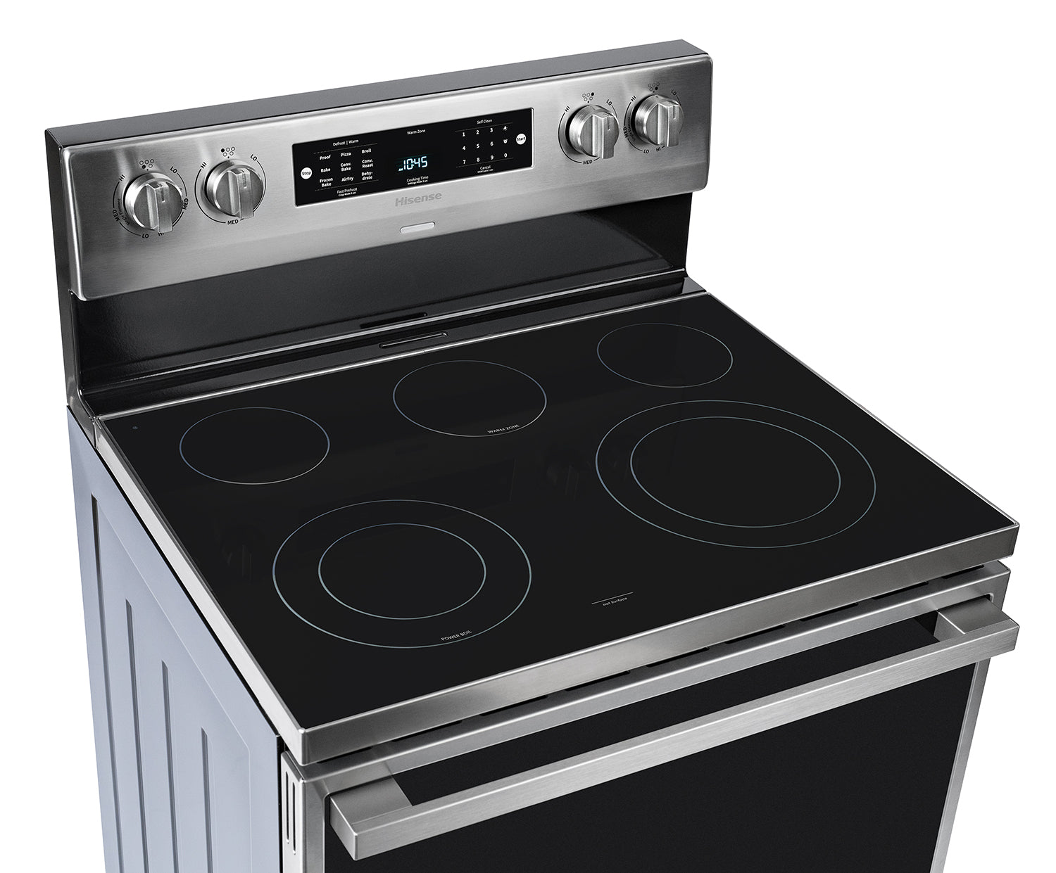 Hisense - 5.8 cu. ft Electric Range in Stainless - HBE3501CPS