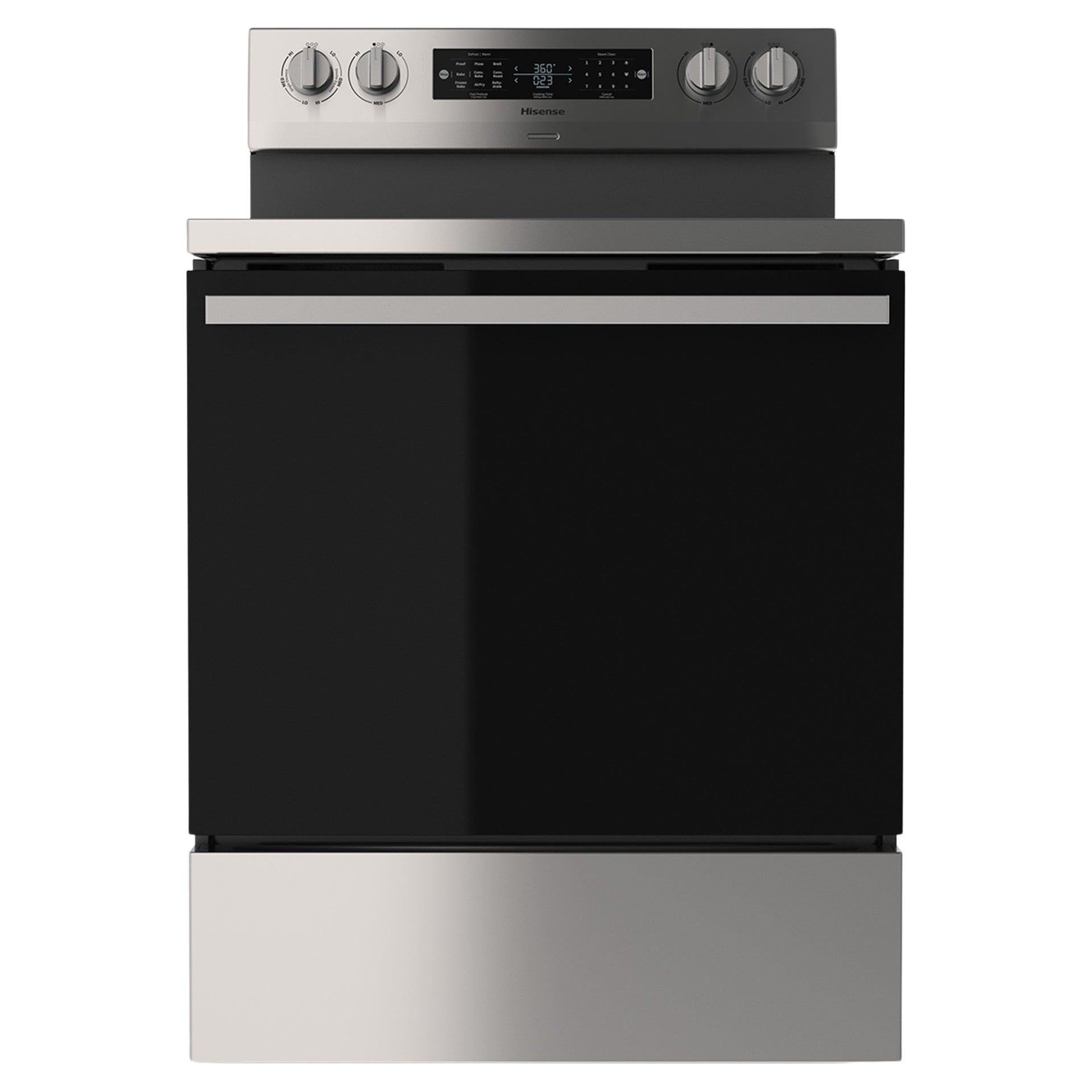 Hisense - 5.8 cu. ft Electric Range in Stainless - HBE3502CAS