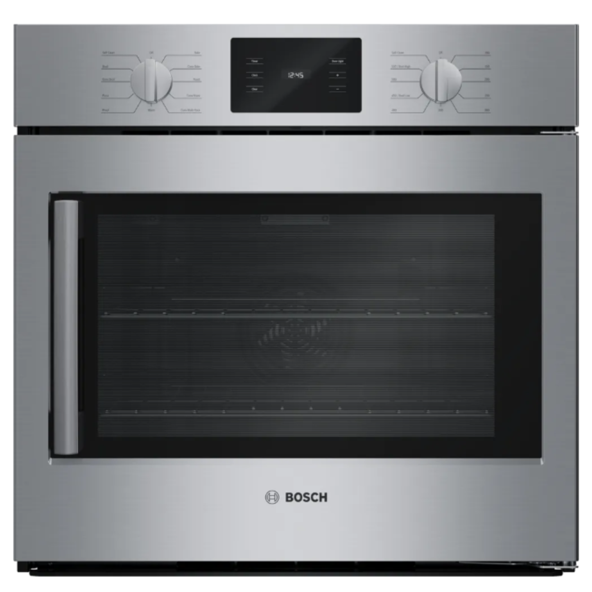 Bosch - 4.6 cu. ft Single Wall Oven in Stainless - HBL5455RUC