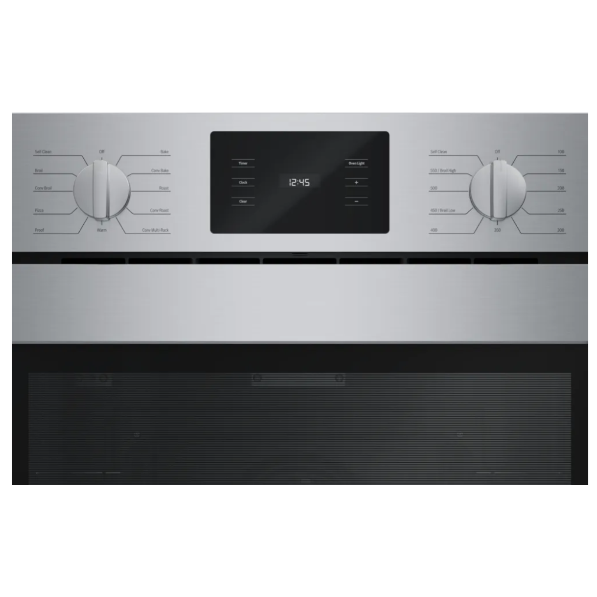 Bosch - 4.6 cu. ft Single Wall Oven in Stainless - HBL5455RUC