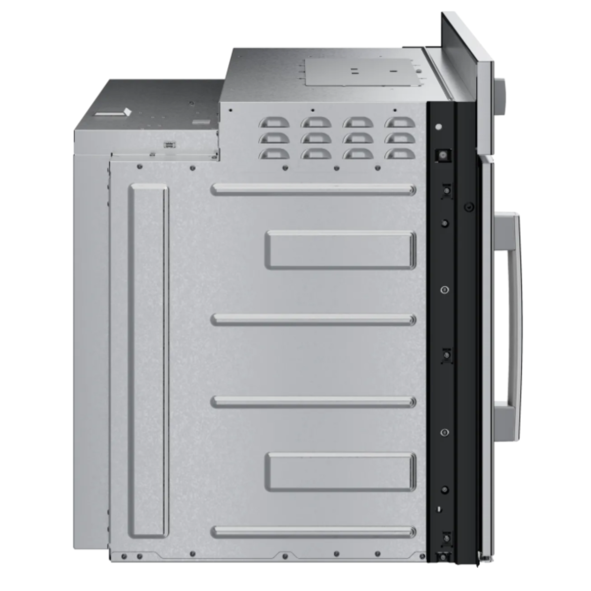 Bosch - 4.6 cu. ft Single Wall Oven in Stainless - HBL5455RUC