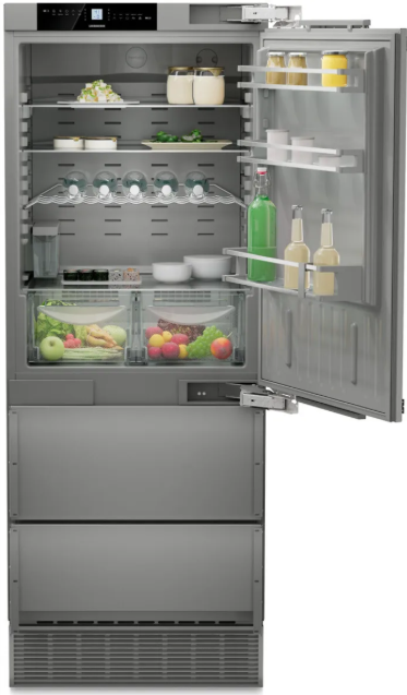 Liebherr - 30 Inch 14.1 cu. ft Bottom Mount Refrigerator in Panel Ready - HC1570G