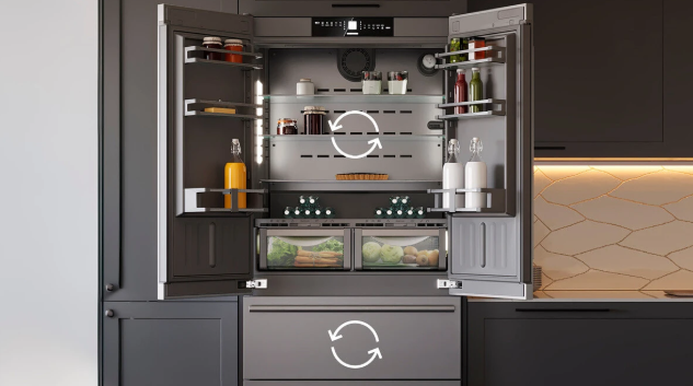 Liebherr - 30 Inch 14.1 cu. ft Bottom Mount Refrigerator in Panel Ready - HC1570G