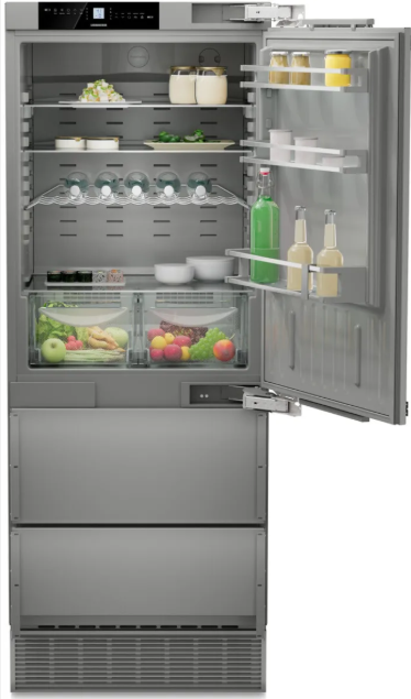 Liebherr - 30 Inch 14.1 cu. ft Bottom Mount Refrigerator in Panel Ready - HC1580G