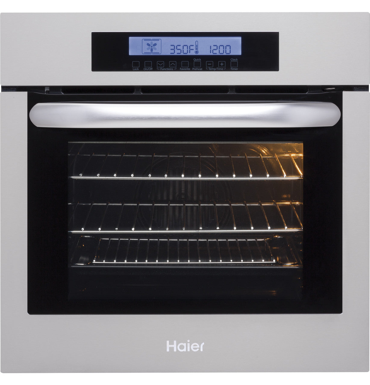 Haier - 2 cu. ft Single Wall Oven in Stainless - HCW2360AES