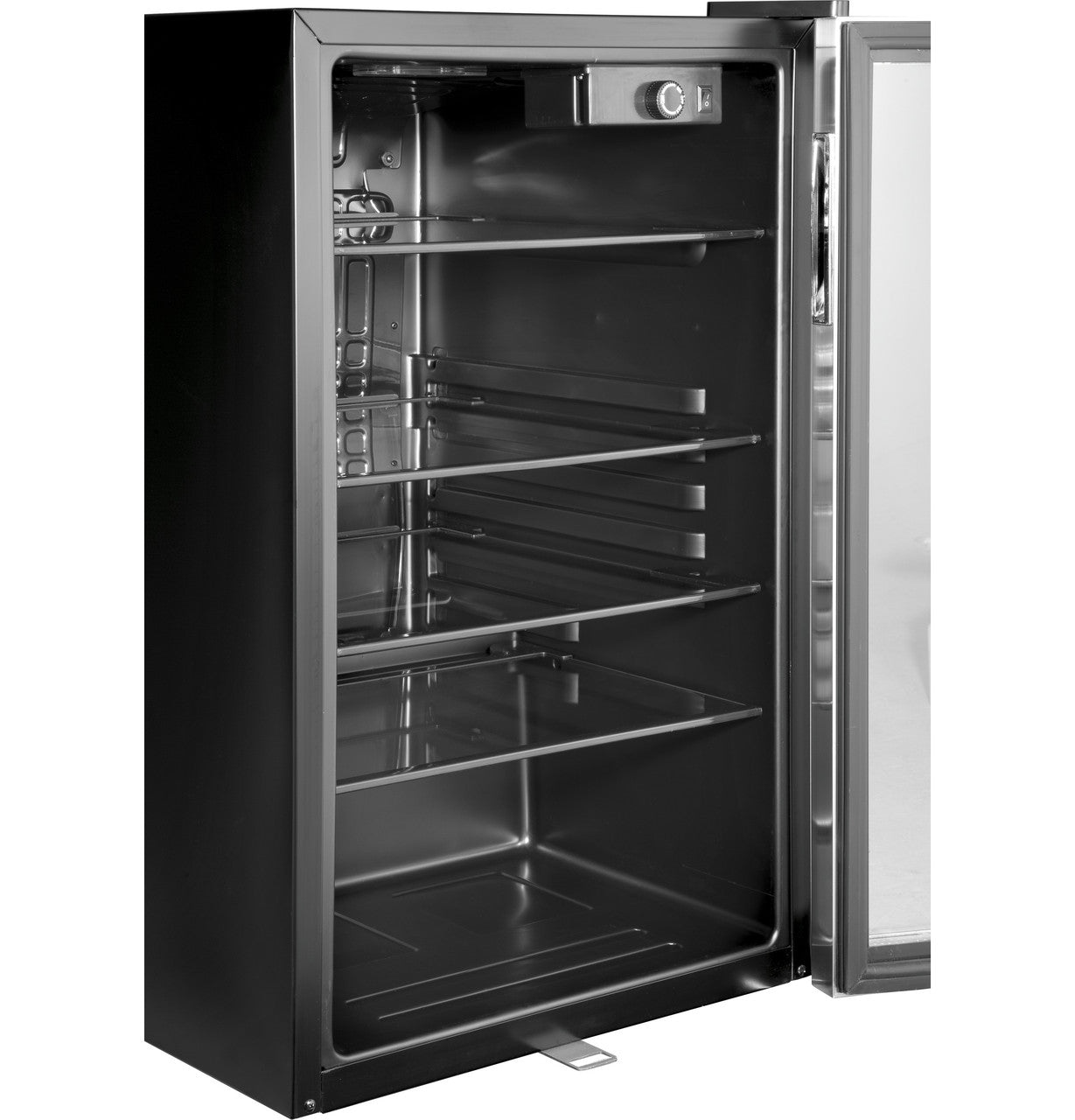 Haier - 20.5 Inch 150-can Capacity Beverage Centre Refrigerator in Stainless - HEBF100BXS
