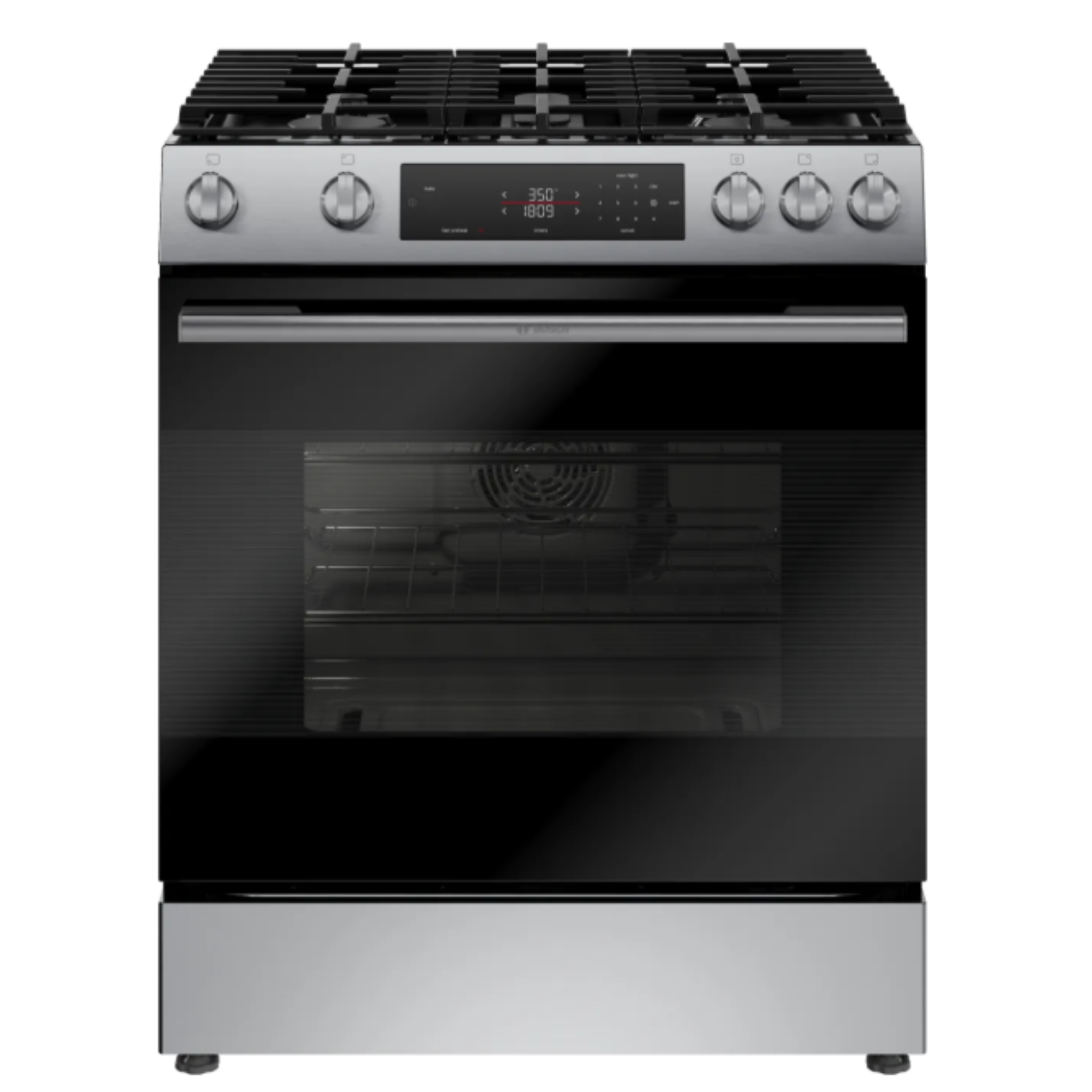 Bosch - 5.8 cu. ft Gas Range in Stainless - HGF1050MUC