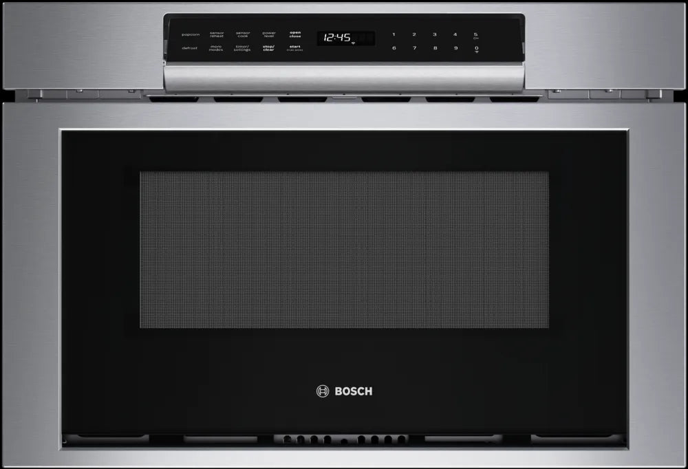 Bosch - 1.2 cu. Ft Built In Microwave in Stainless - HMD8454UC