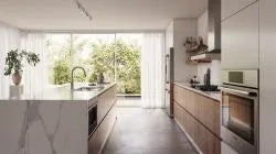 Bosch - 1.2 cu. Ft Built In Microwave in Stainless - HMD8454UC