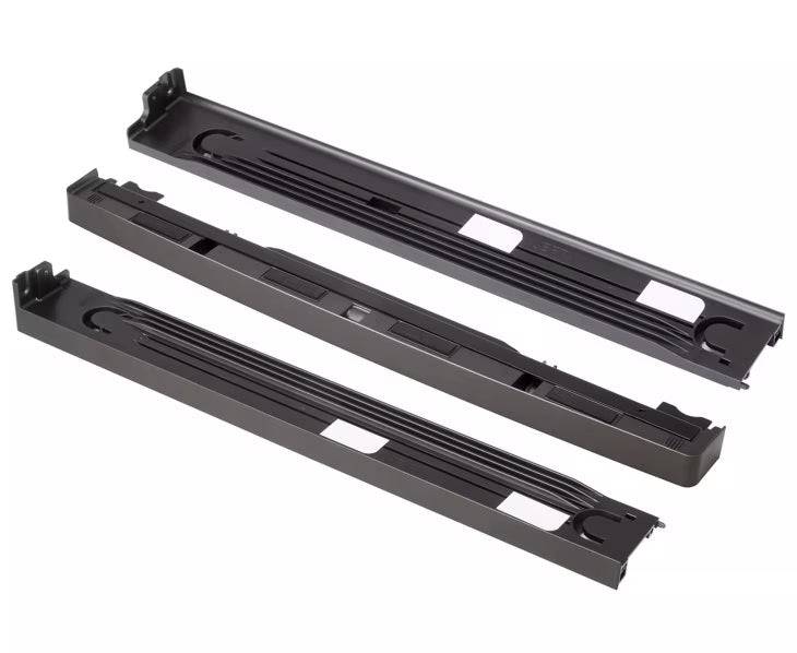 LG - 27'' Laundry Front Load Stacking Kit in Black Stainless - HSTK1B