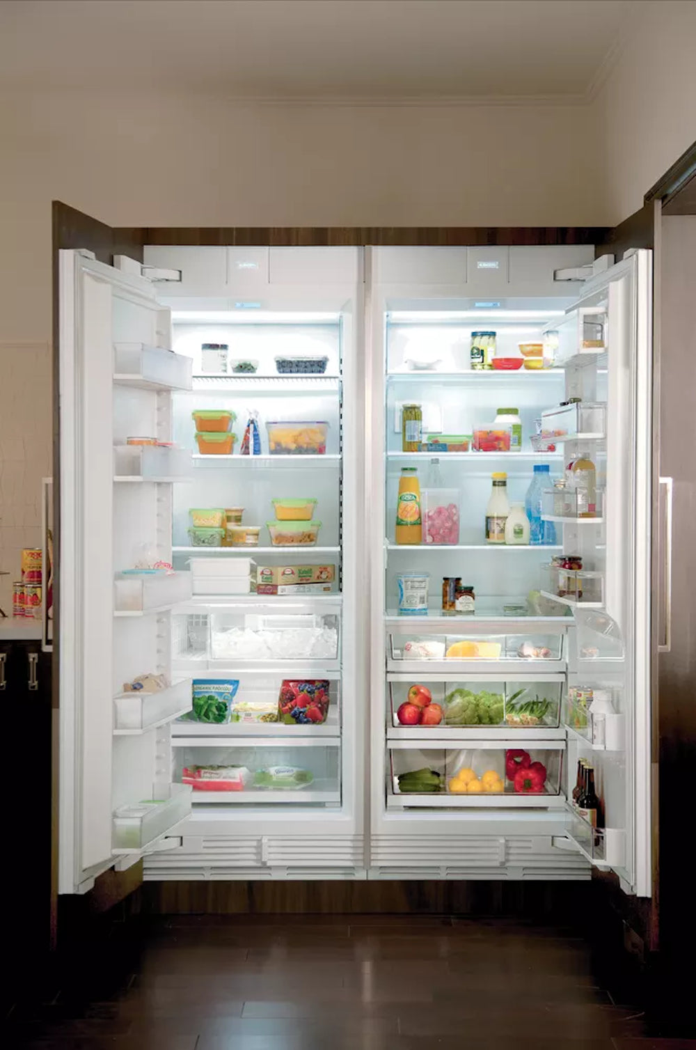 Sub Zero - 30 Inch 17.3 cu. ft Column Freezer in Stainless - IC-30RID-RH