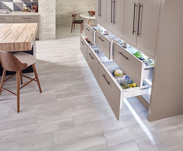 Sub-Zero - 30 Inch 5.3 cu. ft Built In / Integrated Drawer Refrigerator in Panel Ready - ID-30R