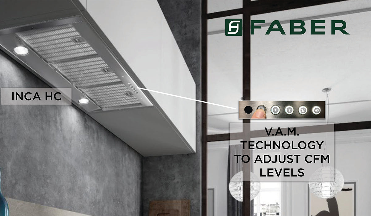 Faber - 29 Inch 600 CFM Insert Vent in Stainless - INHC29SSV