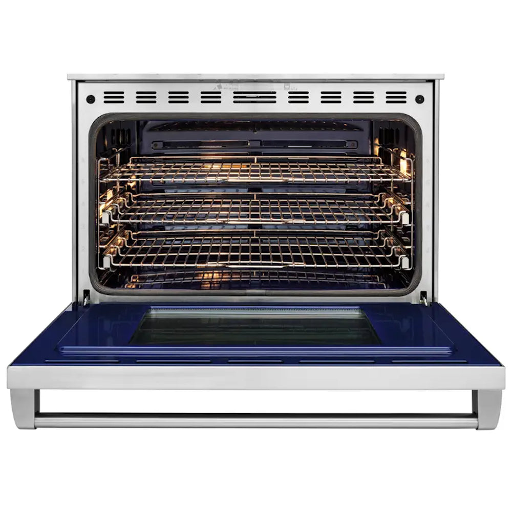 Wolf - 6.3 cu. ft Induction Range in Stainless - IR36550/S/P
