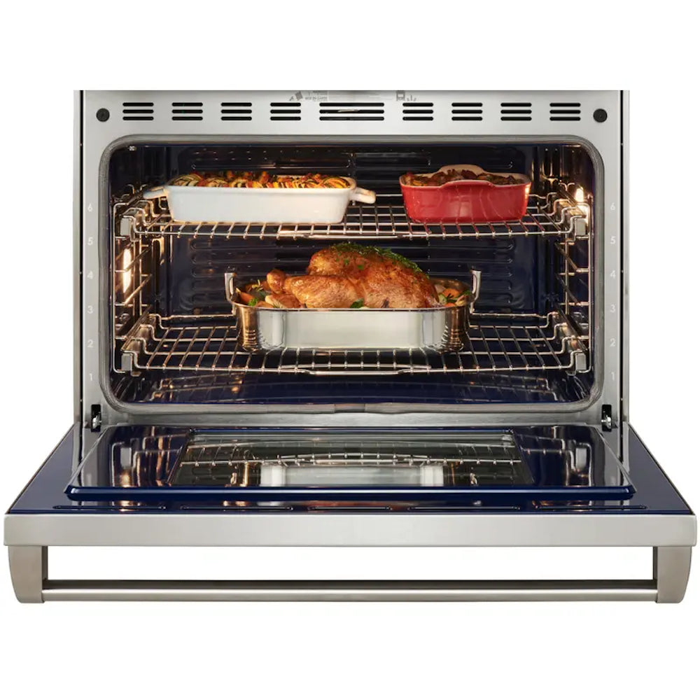 Wolf - 6.3 cu. ft Induction Range in Stainless - IR36550/S/P
