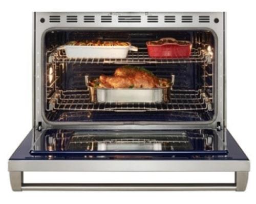 Wolf - 6.3 cu. ft Induction Range in Stainless - IR36550/S/T