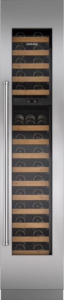 Sub-Zero - 18 Inch 59 Bottle Wine Fridge Refrigerator in Stainless - IW-18-RH