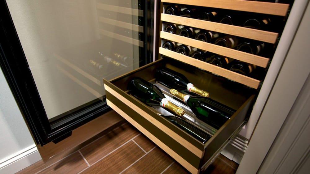 Sub-Zero - 30 Inch 146 Bottle Wine Fridge Refrigerator in Stainless - IW-30-LH