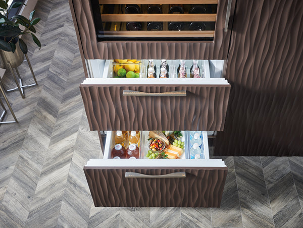 Sub-Zero - 30 Inch 86 Bottle Wine Fridge Refrigerator in Stainless - IW-30R-RH