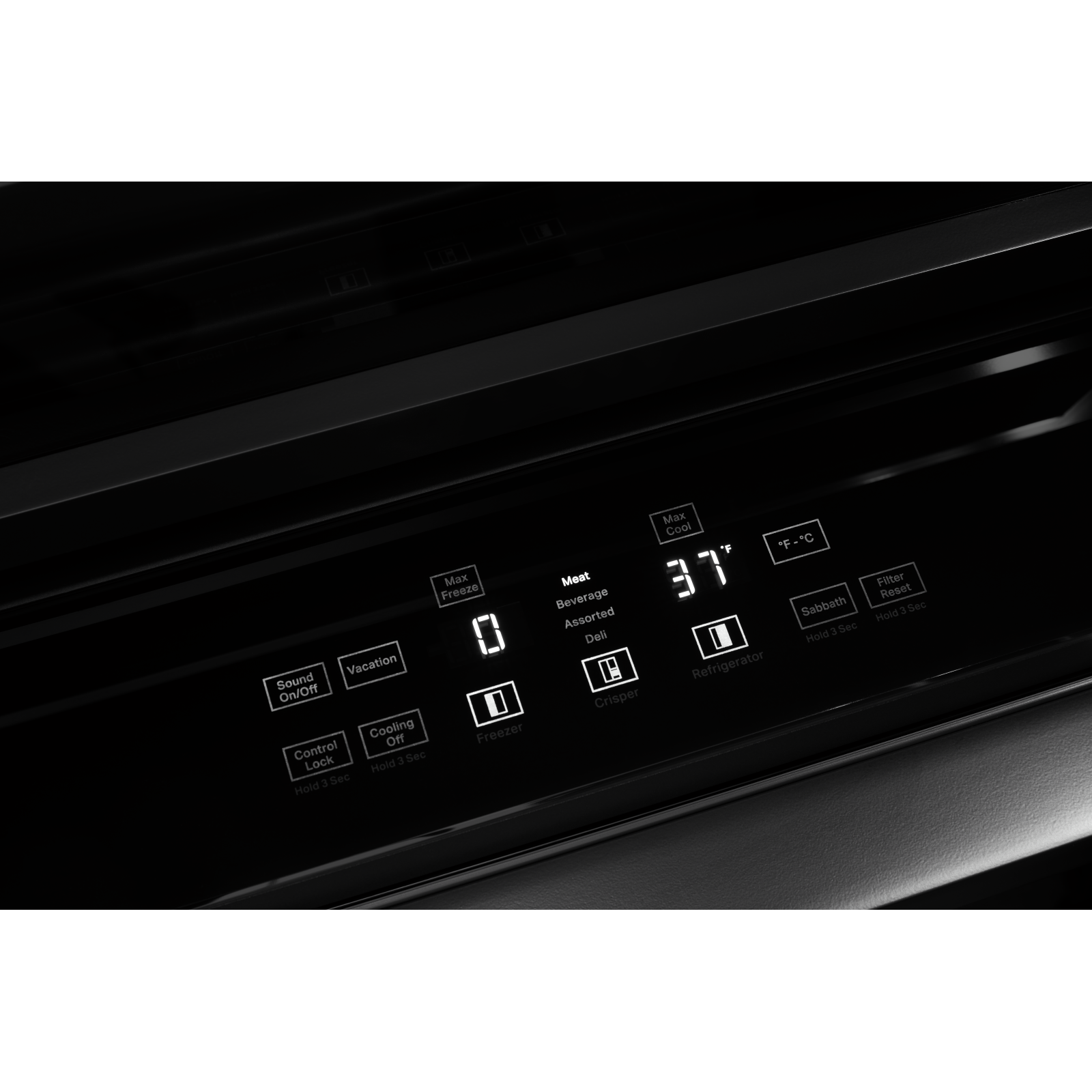 JennAir - 47.75 Inch 29.4 cu. ft Built In / Integrated Side by Side Refrigerator in Panel Ready - JBSFS48NMX