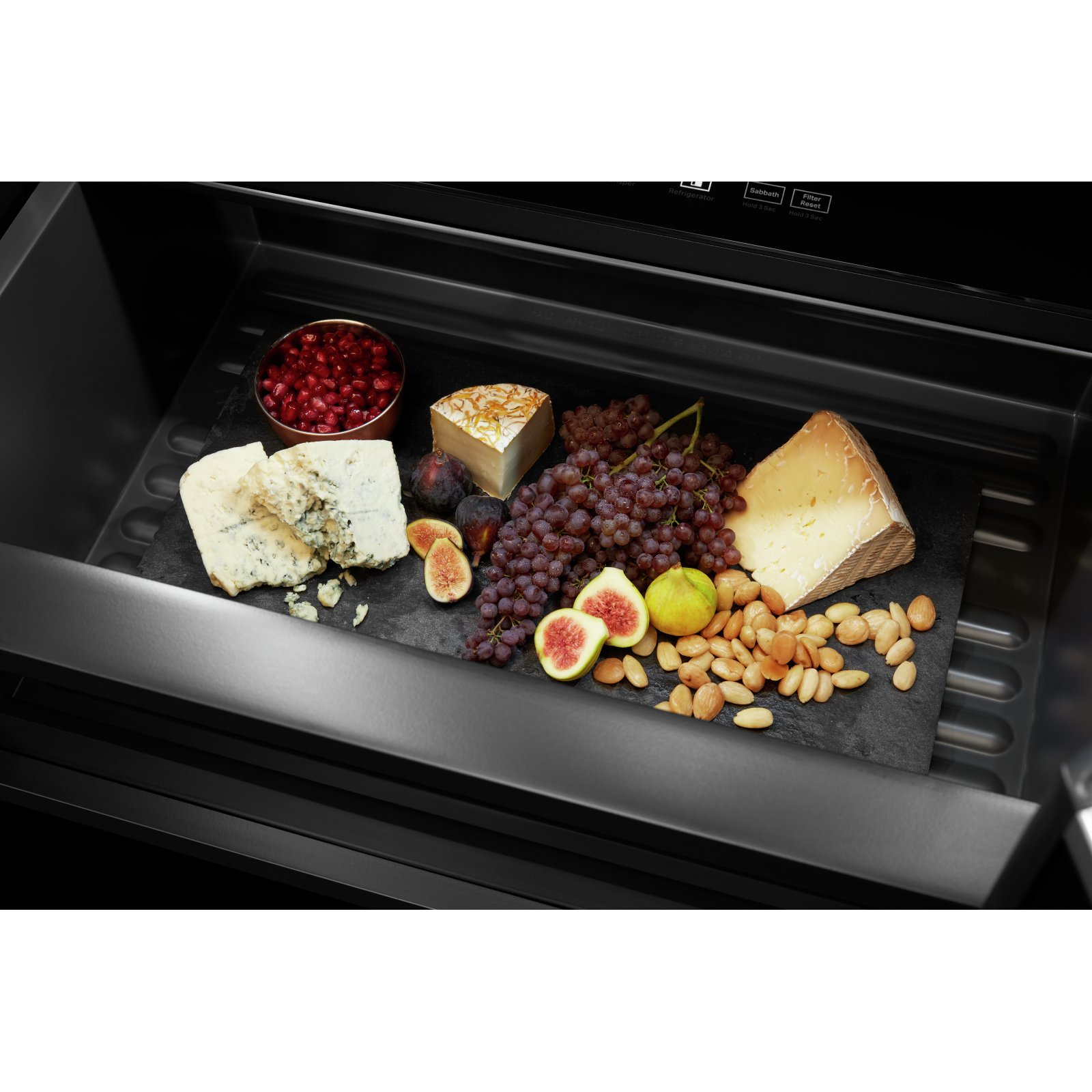 JennAir - 47.75 Inch 29.4 cu. ft Built In / Integrated Side by Side Refrigerator in Panel Ready - JBSFS48NMX