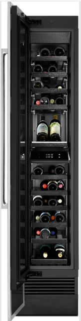 JennAir - 18 Inch 42 Bottles cu. ft Wine Fridge in Stainless - JBWFNL18RX