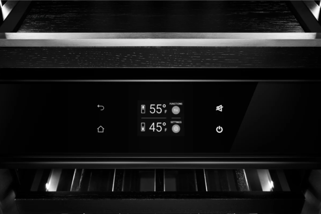 JennAir - 18 Inch 42 Bottles cu. ft Wine Fridge in Stainless - JBWFNL18RX