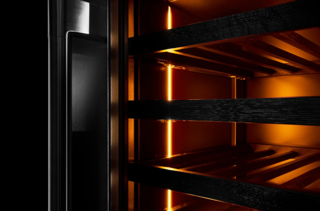 JennAir - 18 Inch 42 Bottles cu. ft Wine Fridge in Stainless - JBWFNL18RX