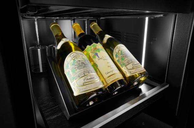 JennAir - 18 Inch 42 Bottles cu. ft Wine Fridge in Stainless - JBWFNR18RX