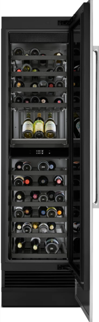 JennAir - 24 Inch 63 Bottles cu. ft Wine Fridge in Stainless - JBWFNR24RX