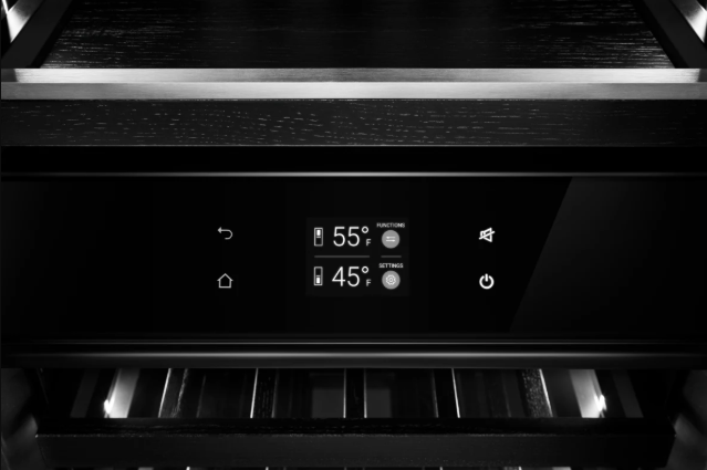 JennAir - 24 Inch 63 Bottles cu. ft Wine Fridge in Stainless - JBWFNR24RX