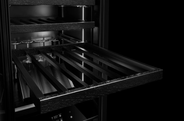 JennAir - 24 Inch 63 Bottles cu. ft Wine Fridge in Stainless - JBWFNR24RX