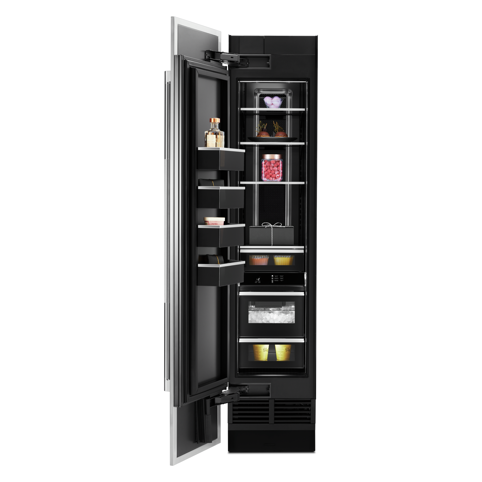 JennAir - 8 cu. Ft Built In Freezer in Panel Ready (Premium Floor Model) - JBZFL18IGX