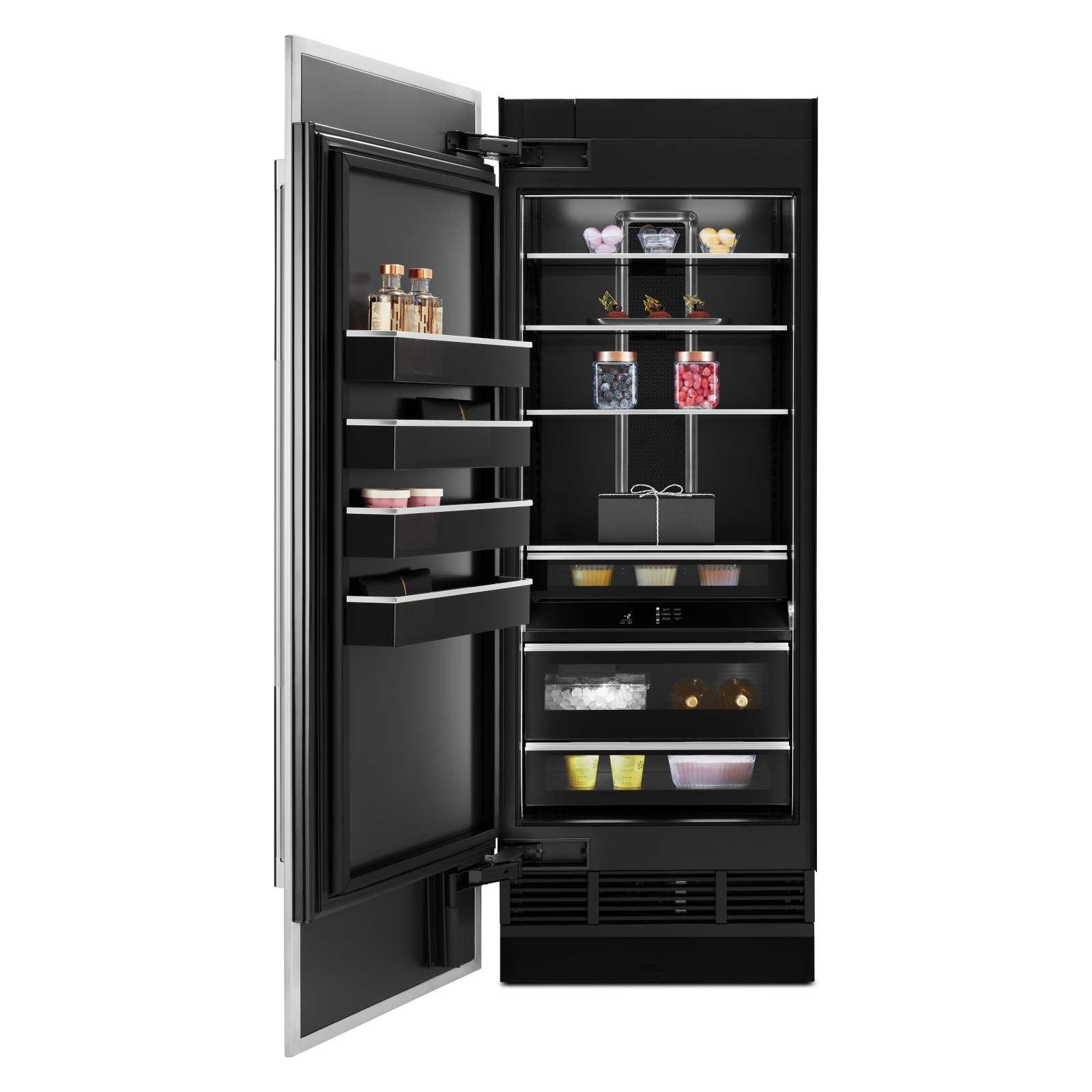 JennAir - 17 cu. Ft Built In Freezer in Panel Ready (Premium Floor Model) - JBZFL30IGX