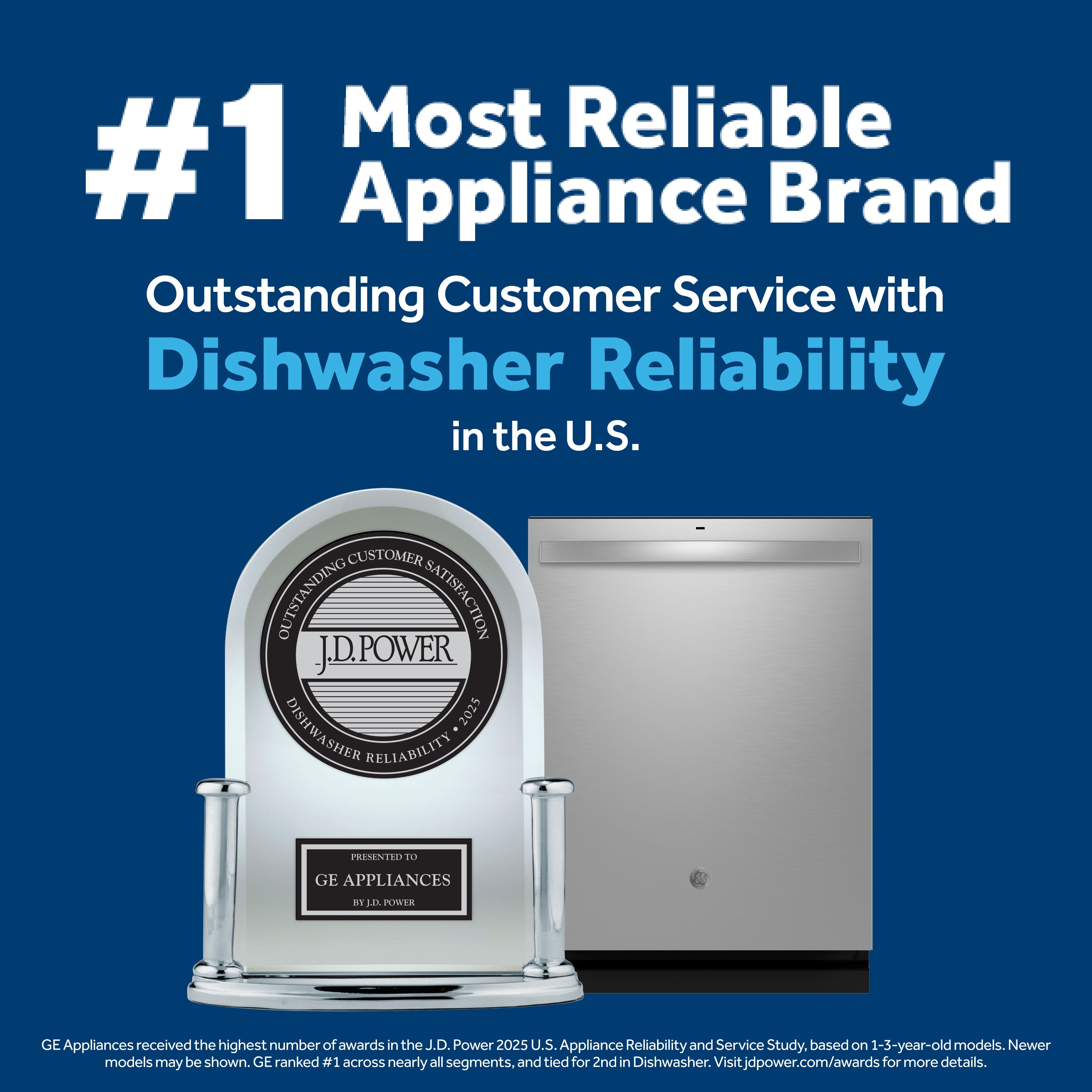 GE - 50 dBA Built In Dishwasher in Stainless - GDT605PSMSS