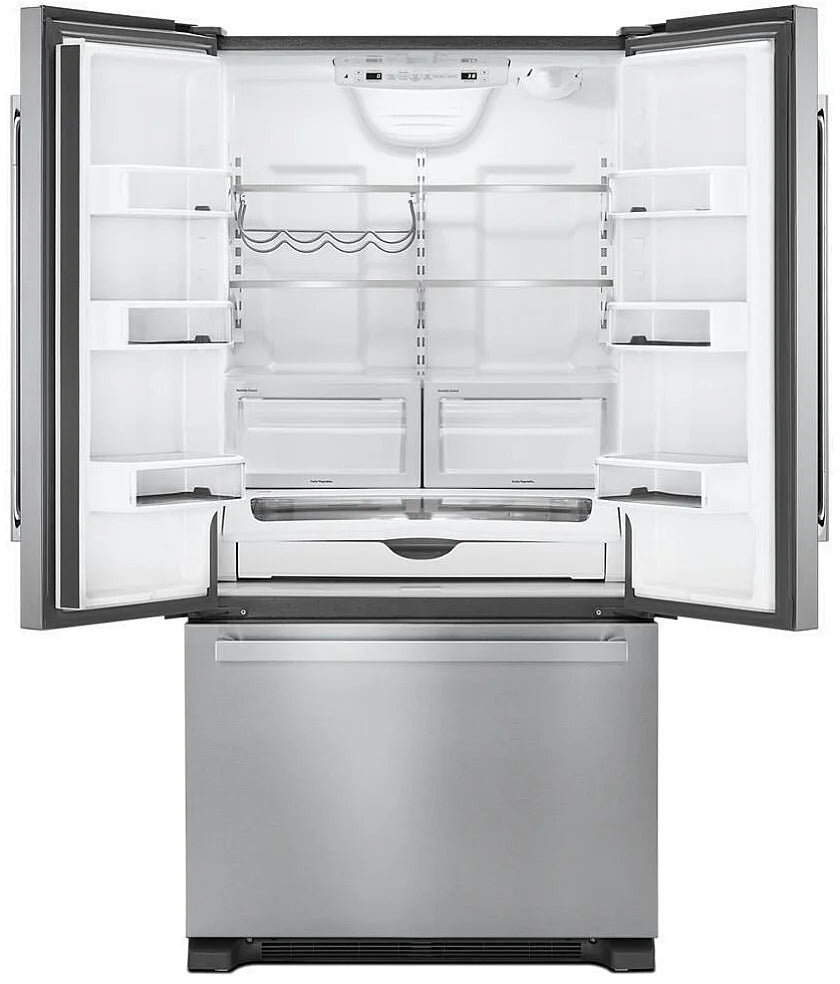 JennAir - 35.63 Inch 21.9 cu. ft French Door Refrigerator in Stainless - JFFCF72DKM