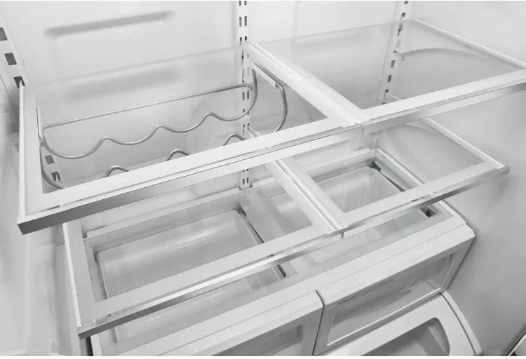 JennAir - 35.63 Inch 21.9 cu. ft French Door Refrigerator in Stainless - JFFCF72DKM